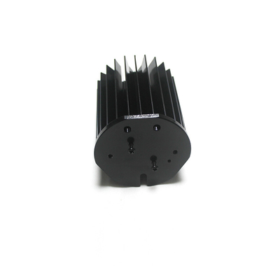 Round Pin Fin Cold Forging Heat Sink , Anti Corrosion Round Led Heatsink 45x70mm